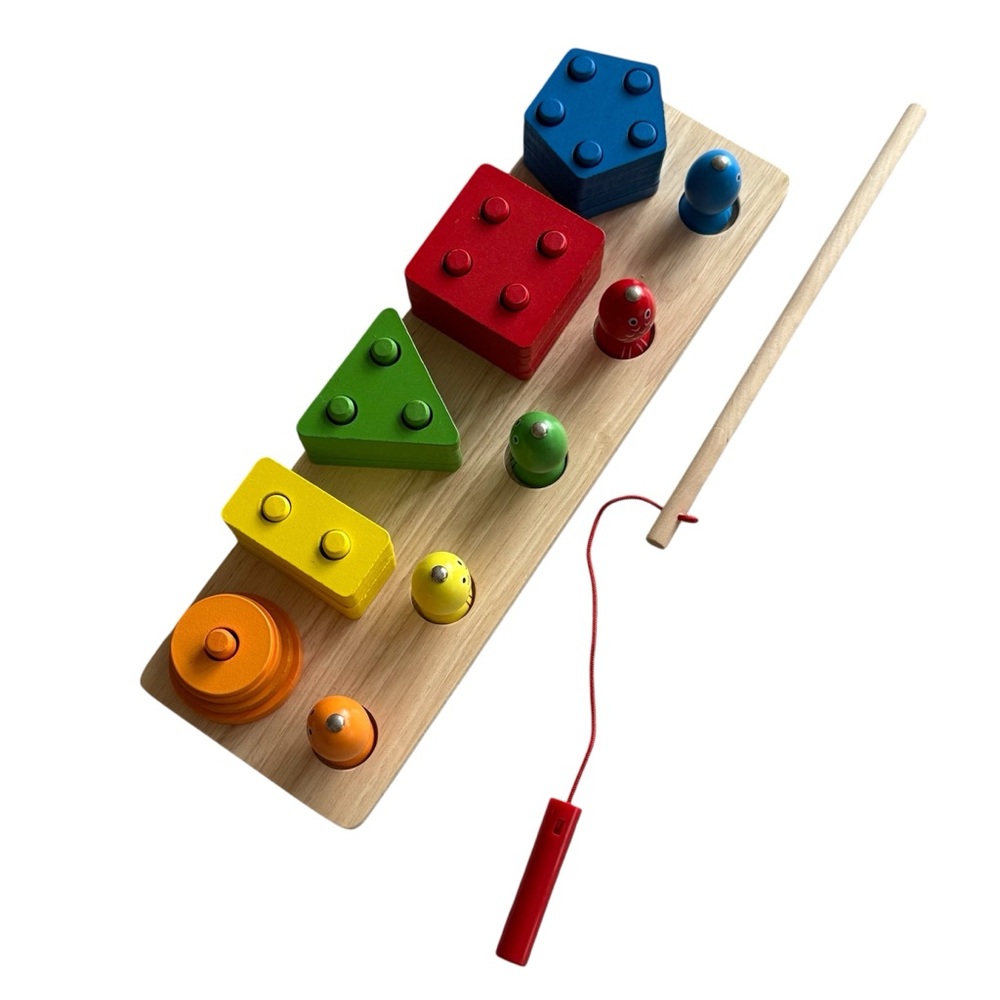 Colorful Wooden Shape Sorting Toy (G8)